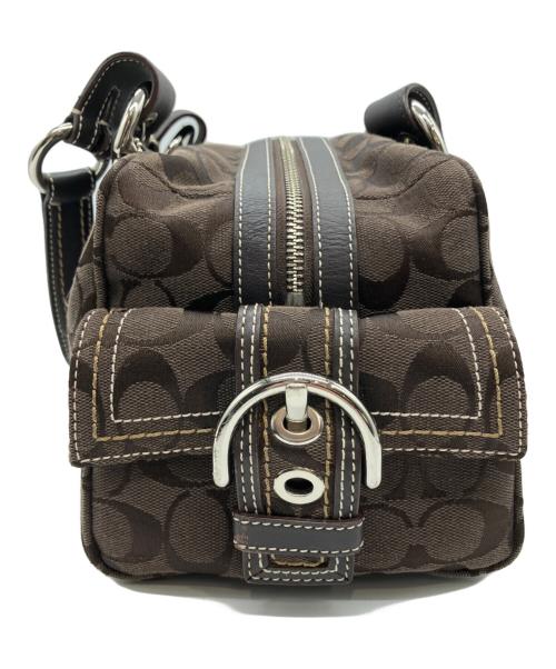 COACH（コーチ）COACH (コーチ) シグネチャー　10078 ブラウンの古着・服飾アイテム
