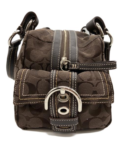 COACH（コーチ）COACH (コーチ) シグネチャー　10078 ブラウンの古着・服飾アイテム