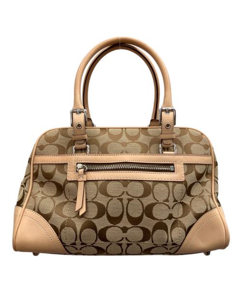 COACH（コーチ）COACH (コーチ) シグネチャー　8K05 ベージュの古着・服飾アイテム