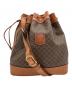 CELINE（セリーヌ）の古着「巾着ショルダーバッグ　M08」｜ブラウン