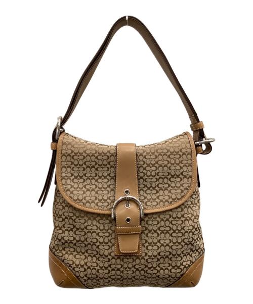 COACH（コーチ）COACH (コーチ) ワンショルダーバッグ　6376 ブラウンの古着・服飾アイテム