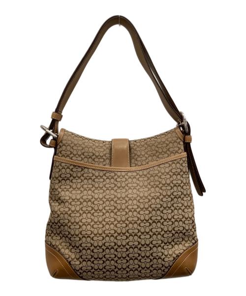 COACH（コーチ）COACH (コーチ) ワンショルダーバッグ　6376 ブラウンの古着・服飾アイテム