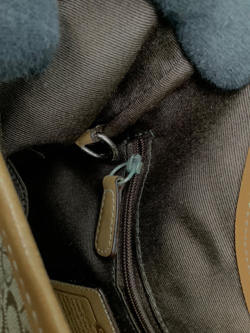 COACH（コーチ）COACH (コーチ) ワンショルダーバッグ　6376 ブラウンの古着・服飾アイテム