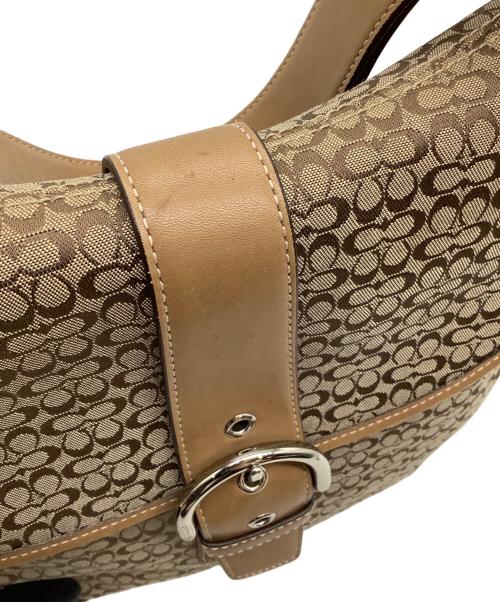 COACH（コーチ）COACH (コーチ) ワンショルダーバッグ　6376 ブラウンの古着・服飾アイテム