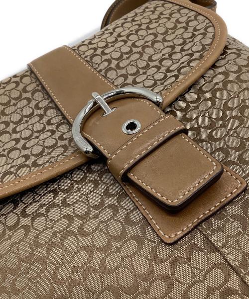 COACH（コーチ）COACH (コーチ) ワンショルダーバッグ　6376 ブラウンの古着・服飾アイテム