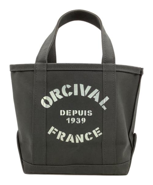 ORCIVAL（オーシバル）ORCIVAL (オーシバル) キャンバストートバッグ　or-h0284kwc グリーンの古着・服飾アイテム