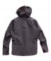 ARC'TERYX (アークテリクス) ジップアップ ナイロン フーデッドマウンテンジャケット ブラック サイズ:M：50000円