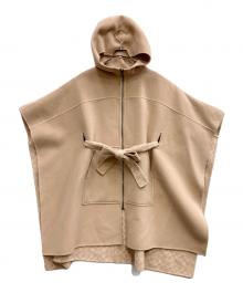 COACH（コーチ）の古着「ダブルフェイスケープコート　COACH　（コーチ）CK041」｜ベージュ