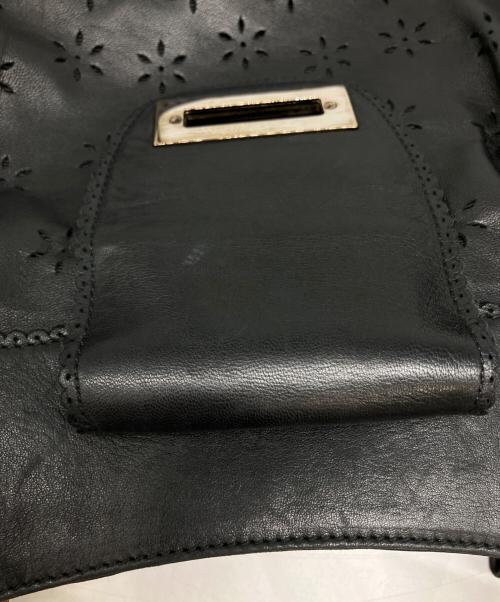Salvatore Ferragamo（サルヴァトーレ フェラガモ）Salvatore Ferragamo (サルヴァトーレ フェラガモ) マリッサガンチーニ　AU-21 A804 ブラックの古着・服飾アイテム