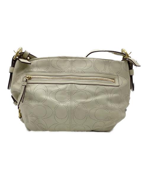 COACH（コーチ）COACH (コーチ) ショルダーバッグ　f17104 ホワイトの古着・服飾アイテム