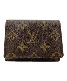 LOUIS VUITTON（ルイ ヴィトン）の古着「カードケース」｜ブラウン