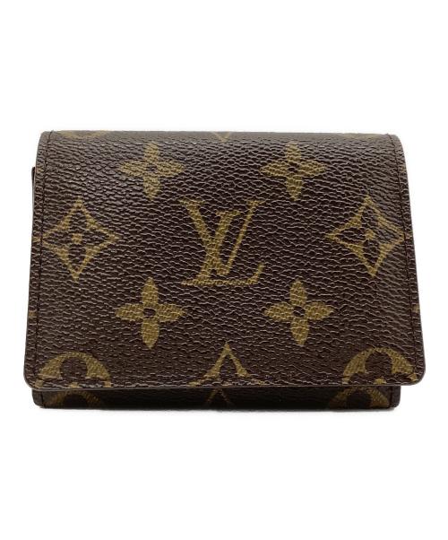 LOUIS VUITTON（ルイ ヴィトン）LOUIS VUITTON (ルイ ヴィトン) カードケース ブラウンの古着・服飾アイテム