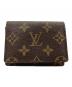 LOUIS VUITTON（ルイ ヴィトン）の古着「カードケース」｜ブラウン