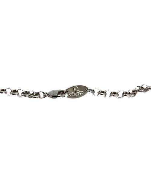 Vivienne Westwood（ヴィヴィアンウエストウッド）Vivienne Westwood (ヴィヴィアンウエストウッド) スモールオーブネックレス シルバーカラーの古着・服飾アイテム