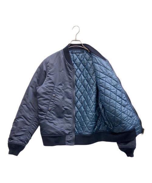 THE NORTHFACE PURPLELABEL（ザ・ノースフェイス パープルレーベル）THE NORTHFACE PURPLELABEL (ザ・ノースフェイス パープルレーベル) フライトジャケット ネイビー サイズ:Lの古着・服飾アイテム