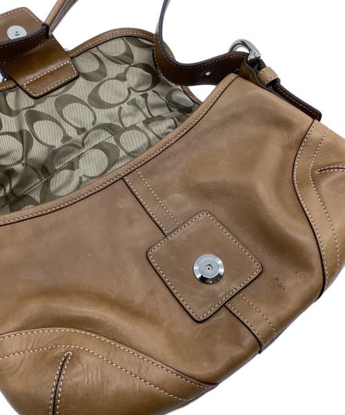 COACH（コーチ）COACH (コーチ) シグネチャー　9247 ブラウンの古着・服飾アイテム