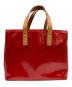 LOUIS VUITTON（ルイ ヴィトン）の古着「ハンドバッグ　ヴェルニ」｜ルージュ