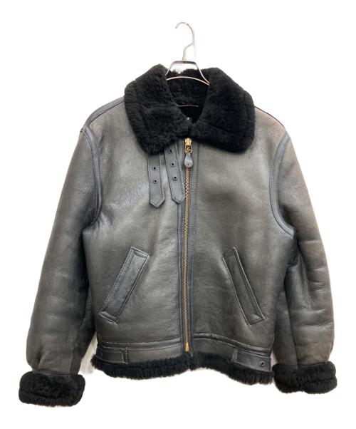 SCHOTT BROS.（ショットブロス）SCHOTT BROS. (ショットブロス) TYPE B-3 ムートンボンバージャケット　SCHOTT BROS.　（ショットブロス）AC-18606 ブラック サイズ:Mの古着・服飾アイテム
