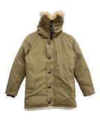 CANADA GOOSEカナダグース）の古着「ダウンジャケット　ジャスパー パーカ (JASPER PARKA)」｜グリーン