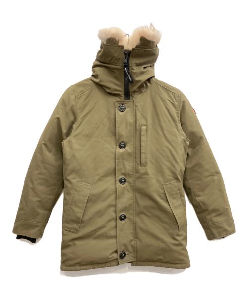 CANADA GOOSE（カナダグース）CANADA GOOSE (カナダグース) ダウンジャケット　ジャスパー パーカ (JASPER PARKA) グリーン サイズ:SIZE Mの古着・服飾アイテム