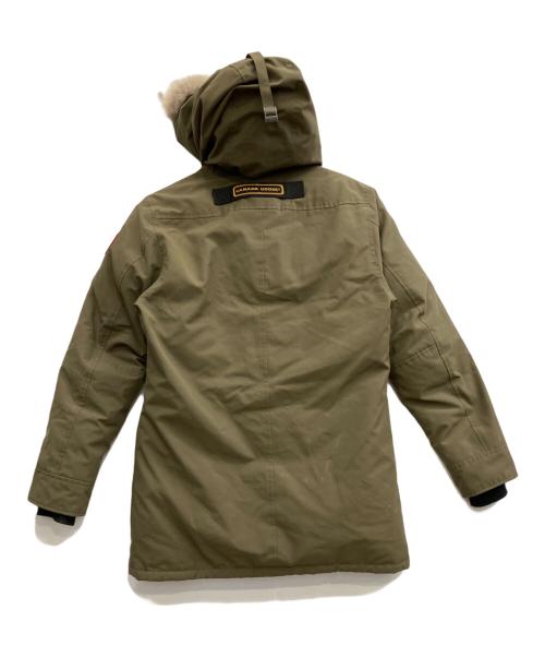 CANADA GOOSE（カナダグース）CANADA GOOSE (カナダグース) ダウンジャケット　ジャスパー パーカ (JASPER PARKA) グリーン サイズ:SIZE Mの古着・服飾アイテム