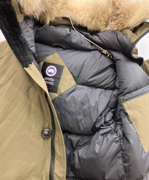 CANADA GOOSE（カナダグース）CANADA GOOSE (カナダグース) ダウンジャケット　ジャスパー パーカ (JASPER PARKA) グリーン サイズ:SIZE Mの古着・服飾アイテム
