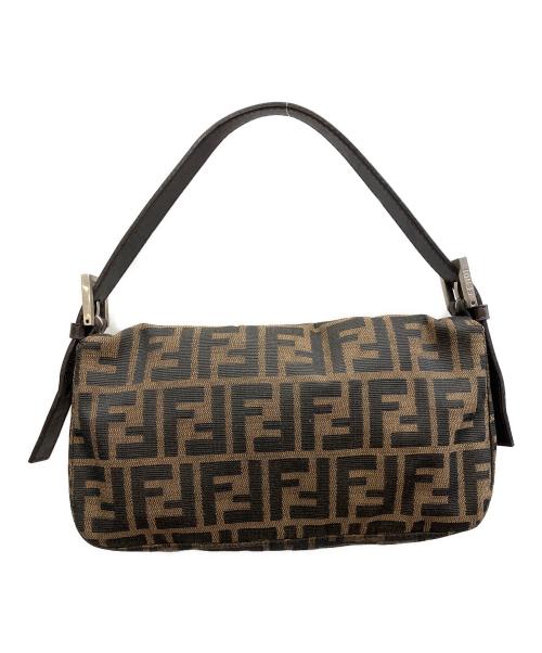 FENDI（フェンディ）FENDI (フェンディ) ショルダーバッグ ベージュ×ブラウンの古着・服飾アイテム