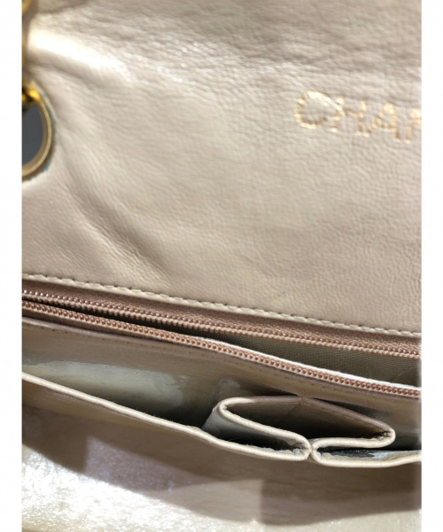 CHANEL（シャネル）CHANEL (シャネル) マトラッセ ベージュ サイズ:22の古着・服飾アイテム