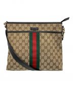 GUCCIグッチ）の古着「GGキャンバスウェブラインショルダーバッグ」