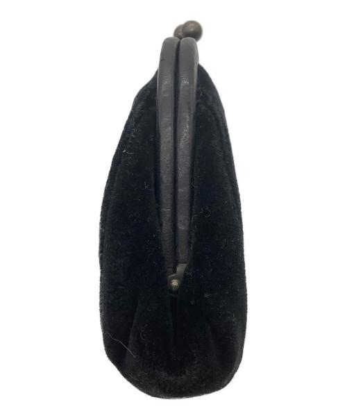 ebagos（エバゴス）ebagos (エバゴス) がま口ポーチ ブラックの古着・服飾アイテム