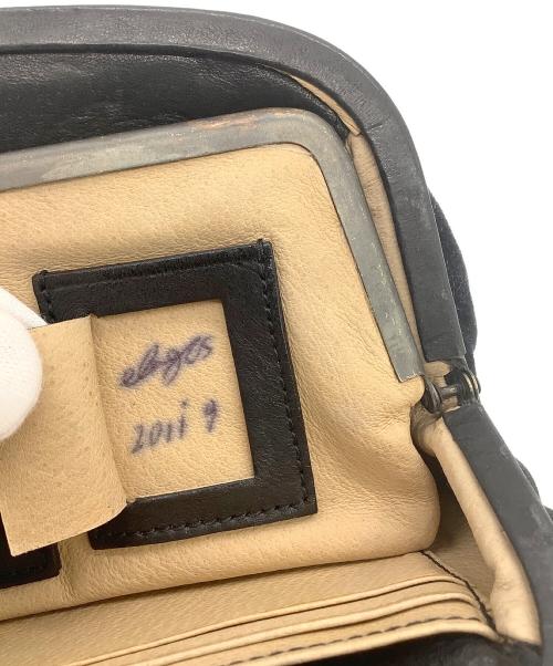 ebagos（エバゴス）ebagos (エバゴス) がま口ポーチ ブラックの古着・服飾アイテム