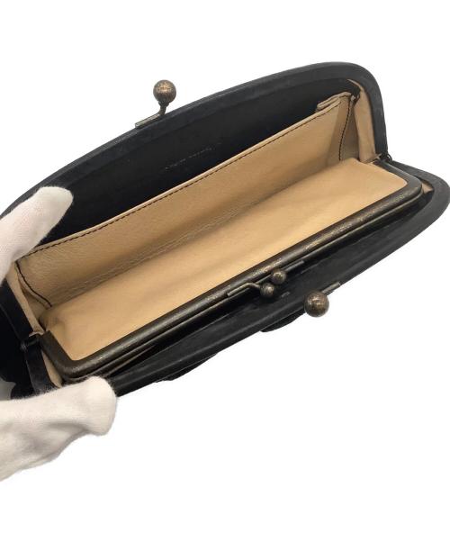 ebagos（エバゴス）ebagos (エバゴス) がま口ポーチ ブラックの古着・服飾アイテム