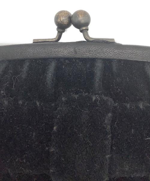 ebagos（エバゴス）ebagos (エバゴス) がま口ポーチ ブラックの古着・服飾アイテム