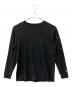 YOHJI YAMAMOTO（ヨウジヤマモト）の古着「ロングスリーブカットソー」｜ブラック