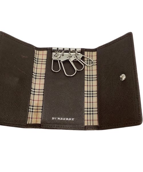 BURBERRY（バーバリー）BURBERRY (バーバリー) キーケース ブラウンの古着・服飾アイテム
