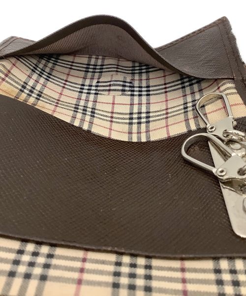 BURBERRY（バーバリー）BURBERRY (バーバリー) キーケース ブラウンの古着・服飾アイテム
