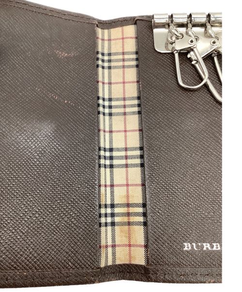 BURBERRY（バーバリー）BURBERRY (バーバリー) キーケース ブラウンの古着・服飾アイテム