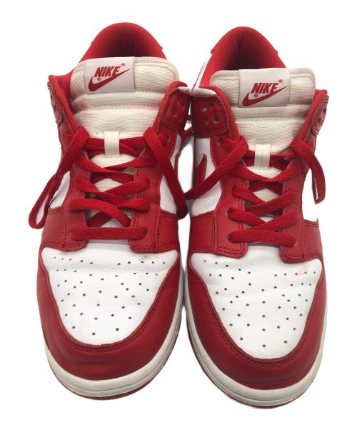 NIKE（ナイキ）NIKE (ナイキ) スニーカー ホワイト×レッド サイズ:27.5cmの古着・服飾アイテム