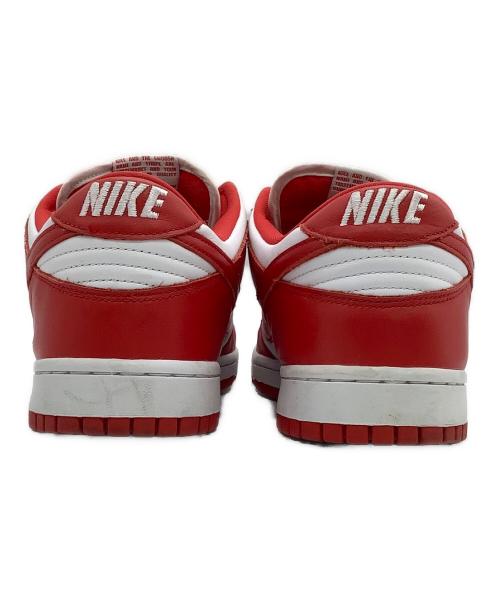 NIKE（ナイキ）NIKE (ナイキ) スニーカー ホワイト×レッド サイズ:27.5cmの古着・服飾アイテム