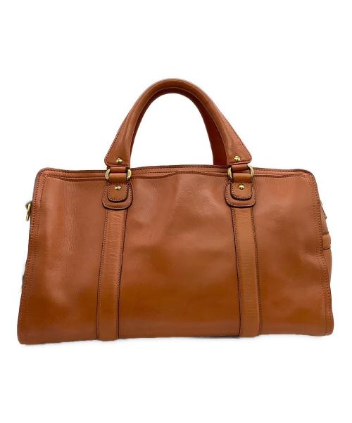 PORTER（ポーター）PORTER (ポーター) 2WAYボストンバッグ オレンジの古着・服飾アイテム