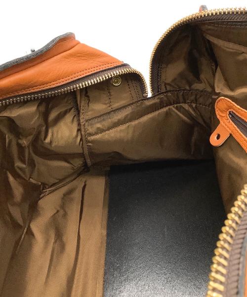 PORTER（ポーター）PORTER (ポーター) 2WAYボストンバッグ オレンジの古着・服飾アイテム