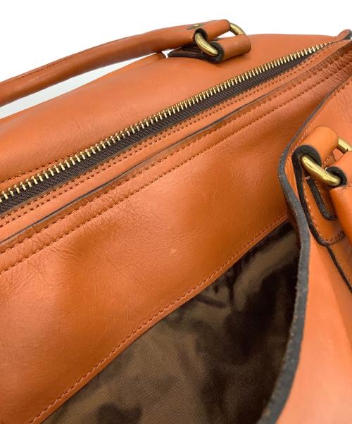 PORTER（ポーター）PORTER (ポーター) 2WAYボストンバッグ オレンジの古着・服飾アイテム