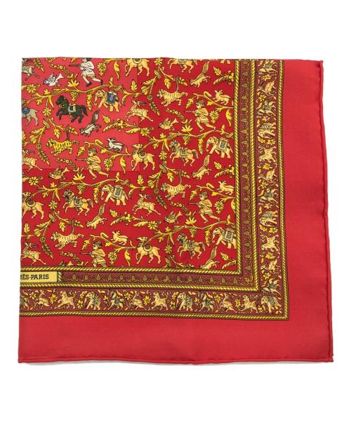 HERMES（エルメス）HERMES (エルメス) スカーフ レッドの古着・服飾アイテム