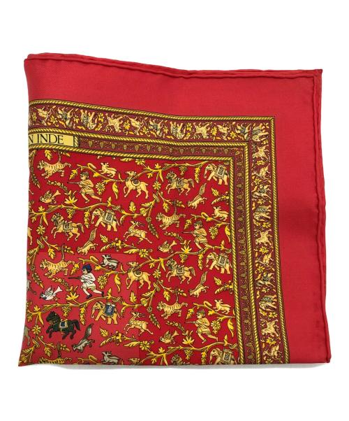 HERMES（エルメス）HERMES (エルメス) スカーフ レッドの古着・服飾アイテム