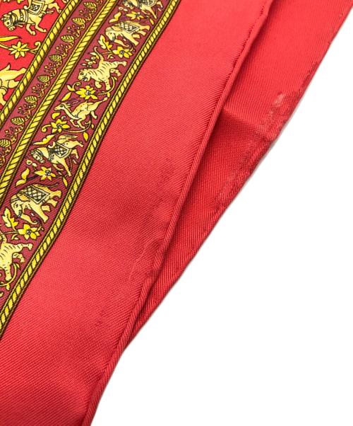 HERMES（エルメス）HERMES (エルメス) スカーフ レッドの古着・服飾アイテム