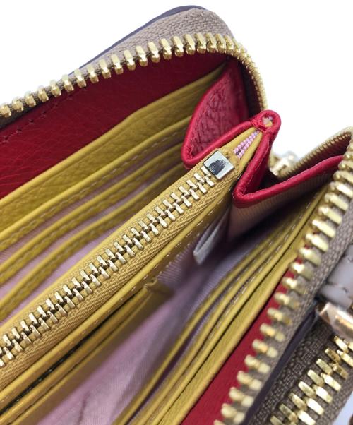 COCOCELUX GOLD（ココセリュックスゴールド）COCOCELUX GOLD (ココセリュックスゴールド) ショルダーウォレット ベージュの古着・服飾アイテム