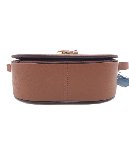 COLE HAAN（コールハーン）COLE HAAN (コールハーン) クラッシックミニサドルバッグ ブラウンの古着・服飾アイテム