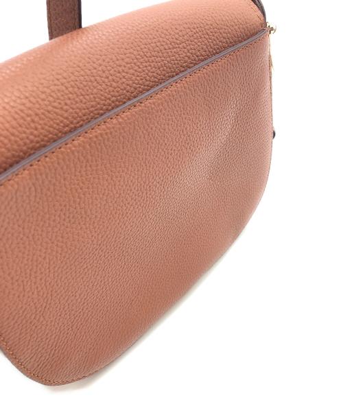 COLE HAAN（コールハーン）COLE HAAN (コールハーン) クラッシックミニサドルバッグ ブラウンの古着・服飾アイテム