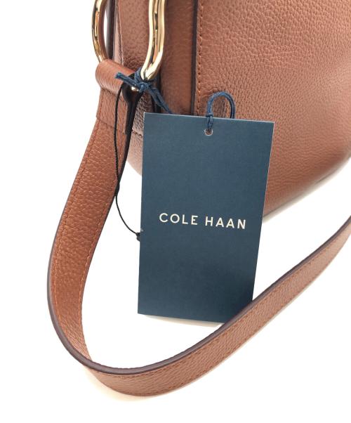 COLE HAAN（コールハーン）COLE HAAN (コールハーン) クラッシックミニサドルバッグ ブラウンの古着・服飾アイテム