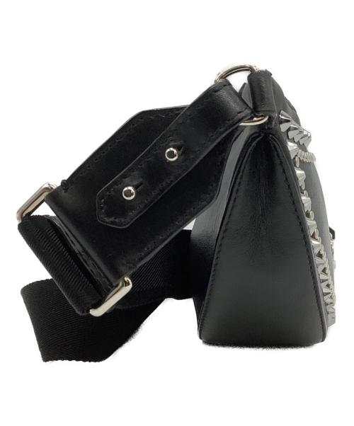 JIMMY CHOO（ジミーチュウ）JIMMY CHOO (ジミーチュウ) ボディーバッグ ブラックの古着・服飾アイテム